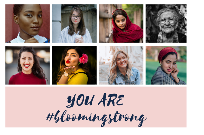 You are blooming strong